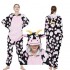 Pink Cute Cow Kigurumi Onesies Pajamas Costumes for Women & Men