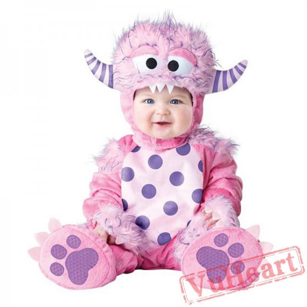 Kigurumi | Pink Monster Kigurumi Onesies - Cool Baby Onesies