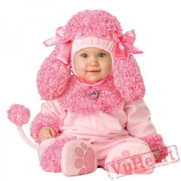 Kigurumi | Pink Dog Kigurumi Onesies - Cool Baby Onesies