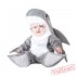 Kigurumi | Grey Shark Kigurumi Onesies - Cool Baby Onesies