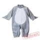 Kigurumi | Grey Shark Kigurumi Onesies - Cool Baby Onesies