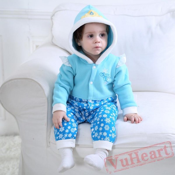 Baby Girl Snowflake Baby Onesie Costumes / Clothes 