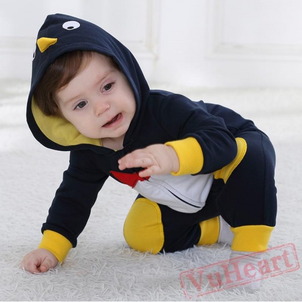 Black Animal Crow Baby Onesie Costumes / Clothes 