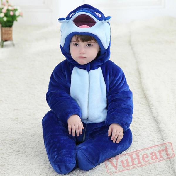 Devil Fish Cute Flannel Baby Onesie Costumes / Clothes 