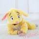 Small Yellow Dog Baby Onesie Costumes / Clothes 
