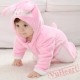 Pink Purple Rabbit Baby Onesie Costumes / Clothes 