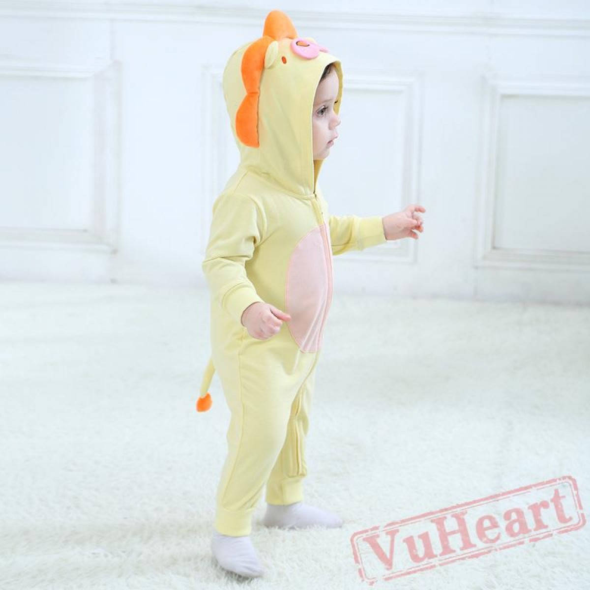 Lion Cute Lion Animal Baby Onesie Costumes / Clothes