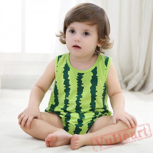 Little Fox & Watermelon Lovely And Comfortable Baby Onesie Costumes / Clothes 