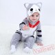 Robot Cat Cute Animals Baby Onesie Costumes / Clothes 