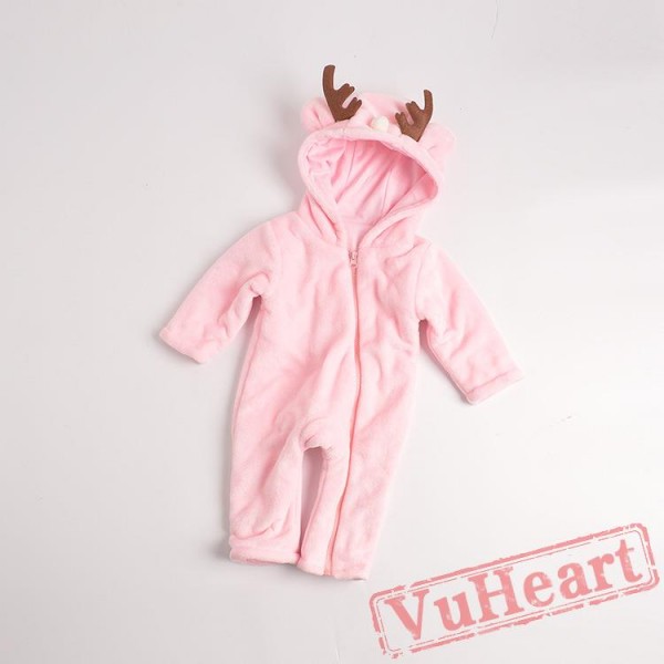 Baby Winter Christmas Deer Onesies