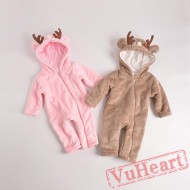 Baby Winter Christmas Deer Onesies