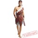 Halloween cosplay costume, adult savage costume