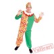 Halloween adult men cartoon clown costume