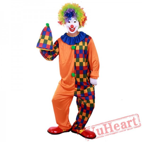 Halloween adult clowns, circus costumes