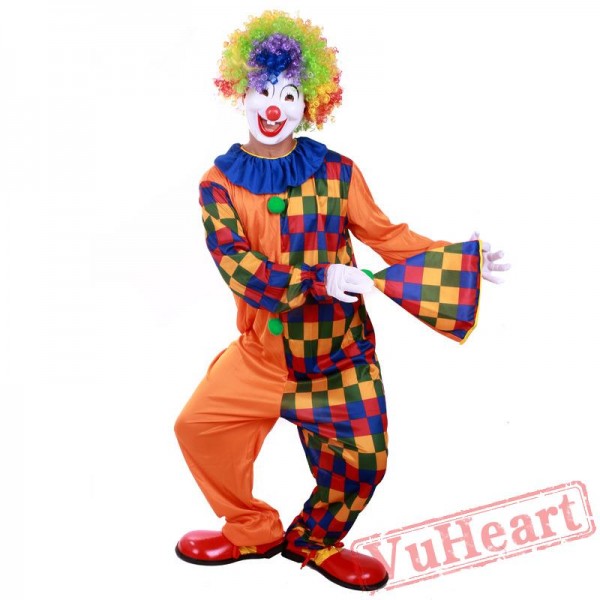 Halloween adult clowns, circus costumes