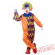 Halloween adult clowns, circus costumes