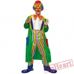 Halloween costume, adult clown costume