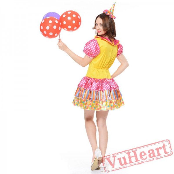 Halloween costumes, clown costumes, circus costumes