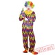 Halloween adult clown costume