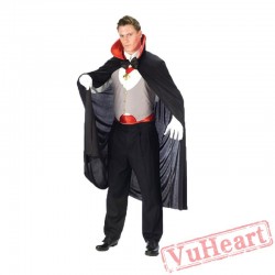 men vampire count costume, Halloween Devil costume