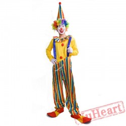 Halloween adult clown costume