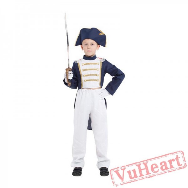 Halloween general costume, kid Napoleon costume