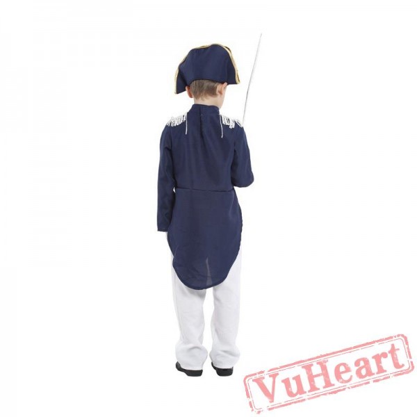 Halloween general costume, kid Napoleon costume