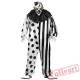 Halloween adult clown costume