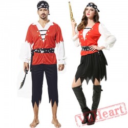 Halloween Caribbean Pirate Garment, Captain Jack