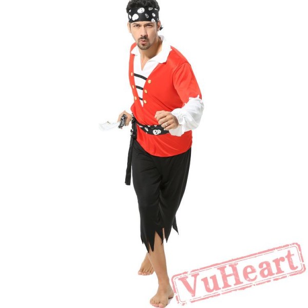 Halloween Caribbean Pirate Garment, Captain Jack