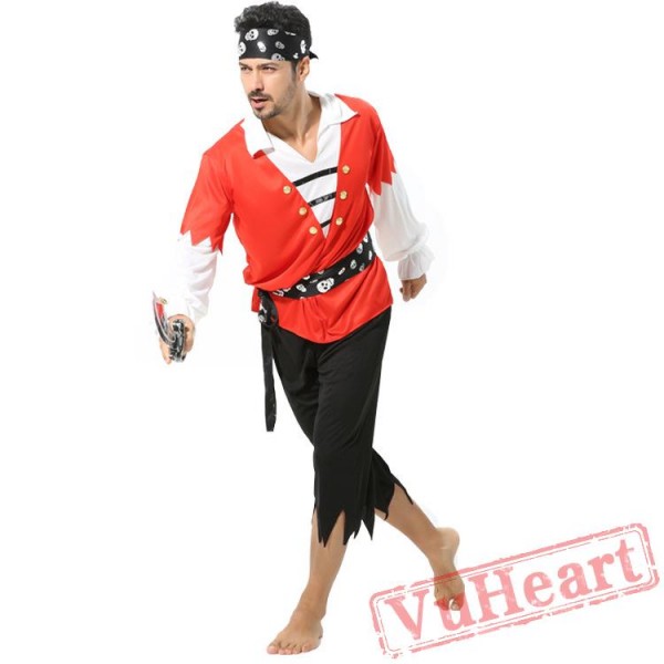 Halloween Caribbean Pirate Garment, Captain Jack