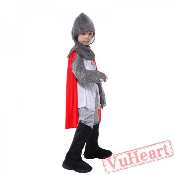 Halloween cosplay dress, crusader warrior costume