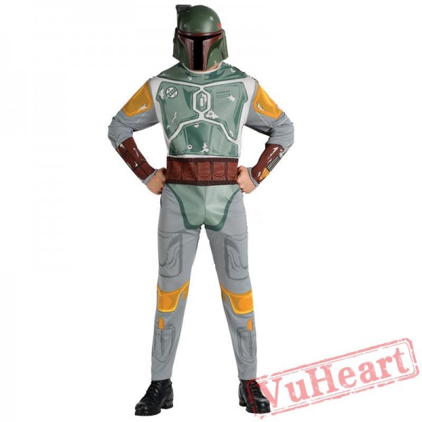 Halloween cosplay costume, black warrior Star Wars costume