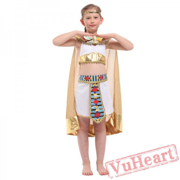 Halloween cosplay costume, kid after Egyptian costume