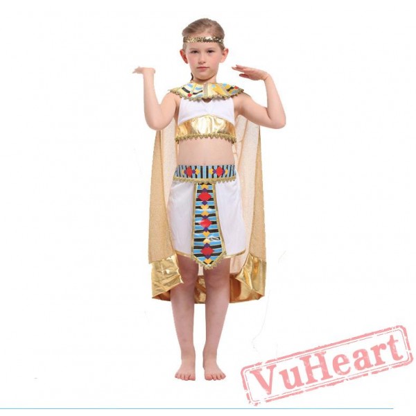 Halloween cosplay costume, kid after Egyptian costume