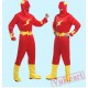 Halloween adult cosplay costume, lightning superman costume