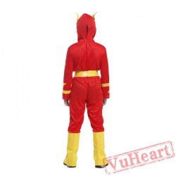 Halloween kid's costume, lightning Superman costume