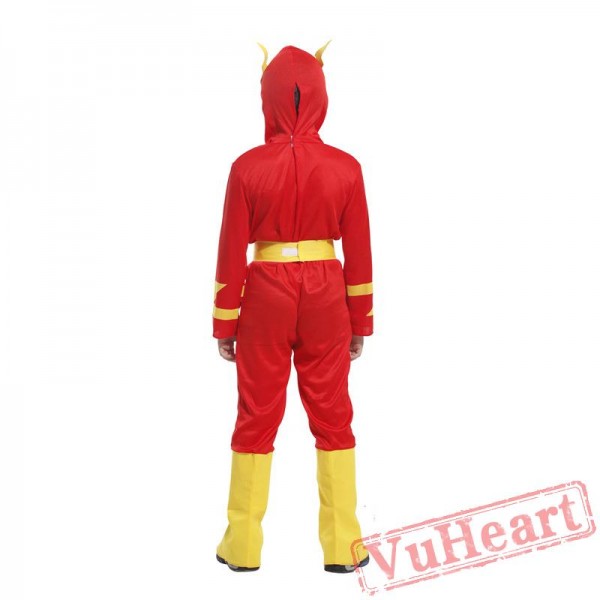 Halloween kid's costume, lightning Superman costume