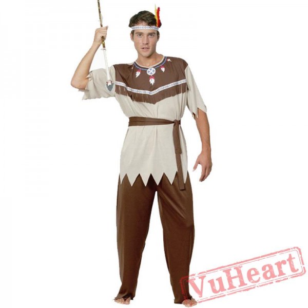 Halloween costume, adult Indian costume