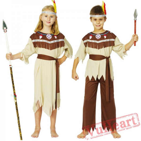 Halloween costumes, kid Indian costume