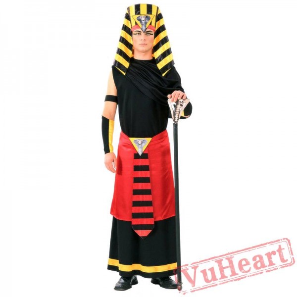 Halloween cosplay Adult Egyptian Pharaoh costume