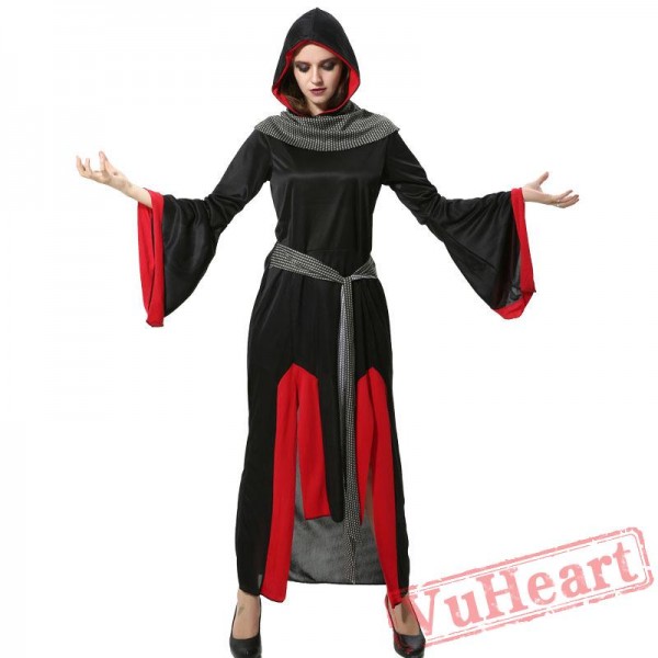 Vampire costume, Halloween queen costume