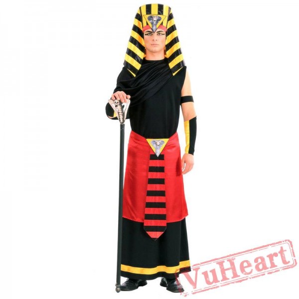 Halloween cosplay Adult Egyptian Pharaoh costume