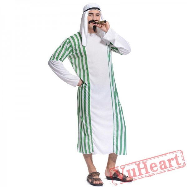 Halloween adult men cosplay costume, Arab prince corner costume