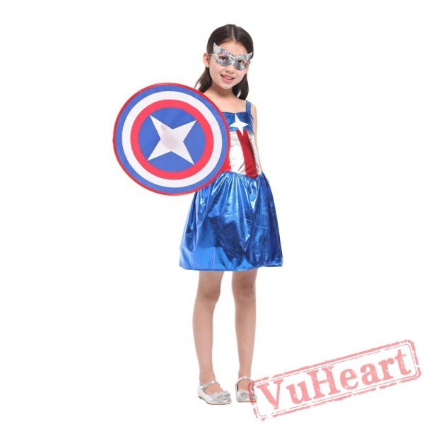 Halloween American Captain Costume