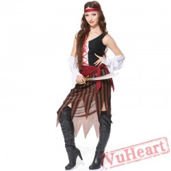 Halloween cosplay women pirate costume