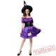 Halloween Purple Witch Dress