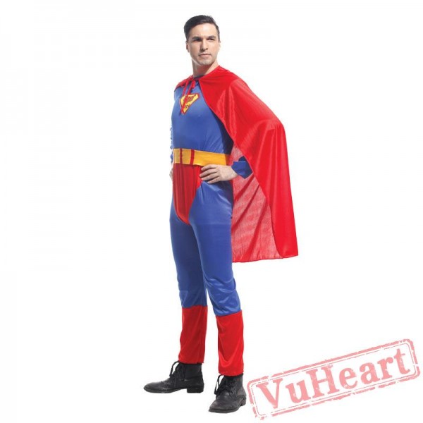 Adult onesies superman costume