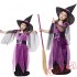 Halloween cosplay costume, kid witch costume