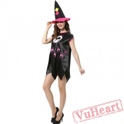 Halloween adult cosplay costume, witch costume